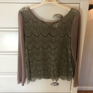 Light weight lace shirt